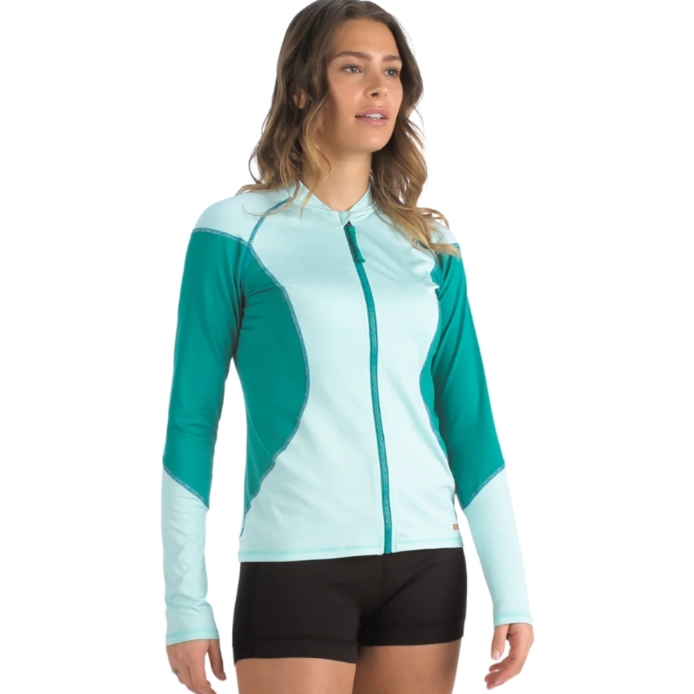 NWT Sea-Doo Women's Long Sleeve Performance Rashguard In Ice Size Large